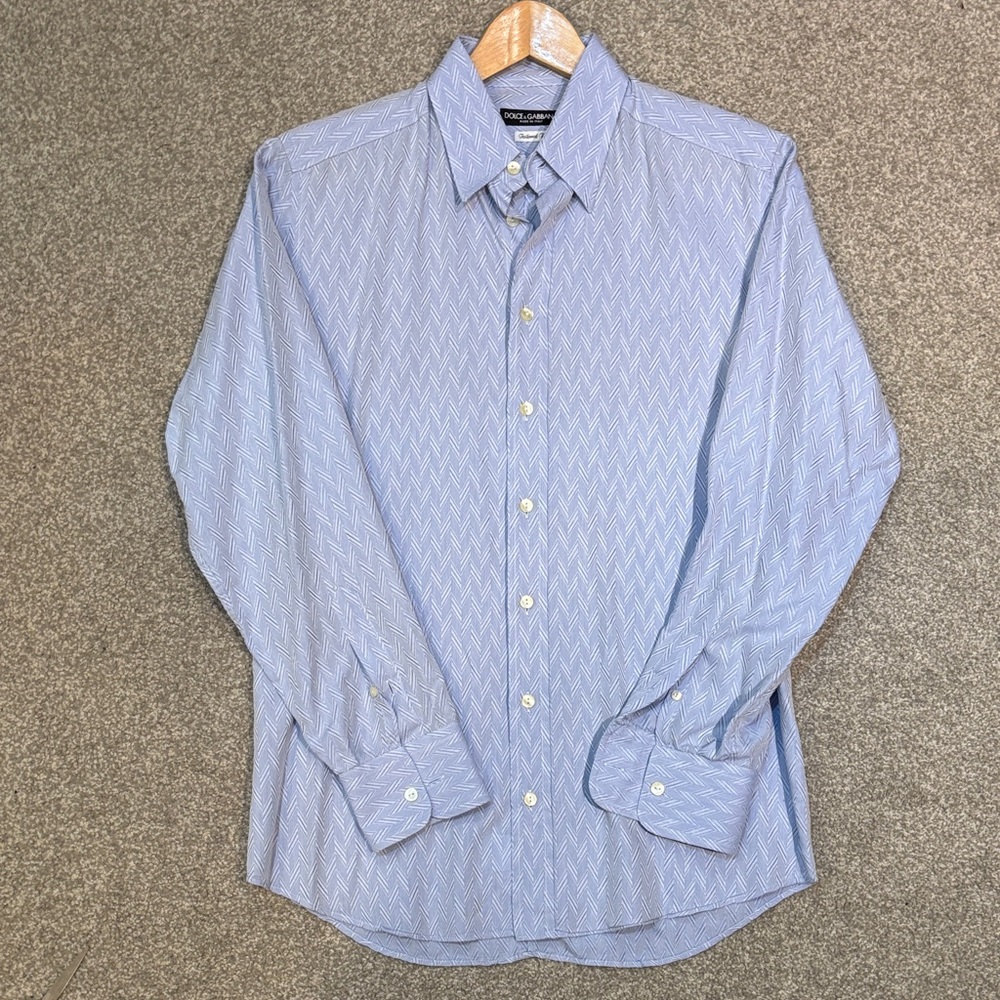 Dolce & Gabbana Light Blue Dress Shirt